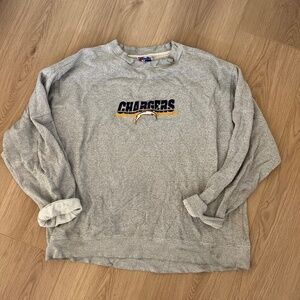Vintage Majestic Chargers Crewneck Sweatshirt – Size Large